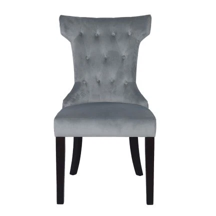 Sametová jídelní židle