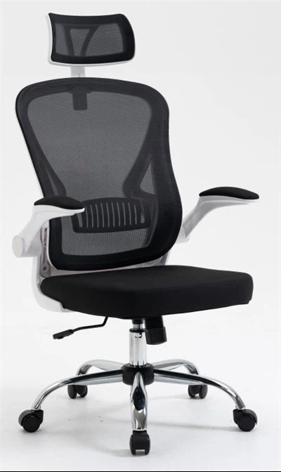Kancelářské křeslo ze síťoviny s vysokým opěradlem